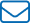 Blue envelope icon