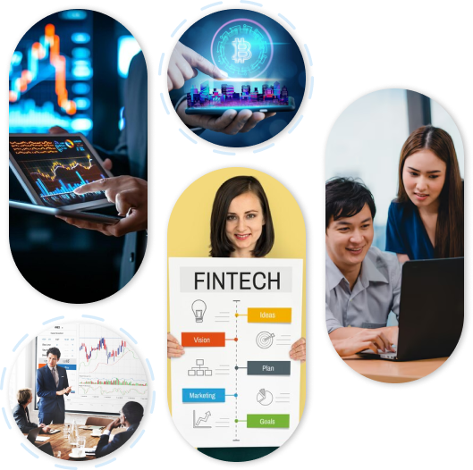 Fintech industry visuals