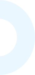 Half sky blue circle