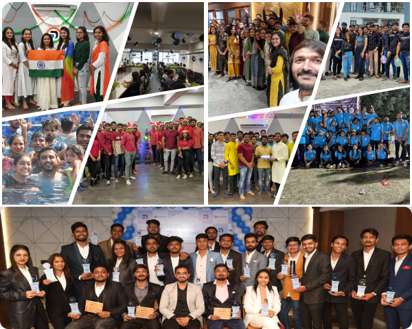 Mix photo of whole year celebration