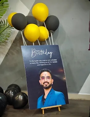 Dignizant CEO's Birthday Poster