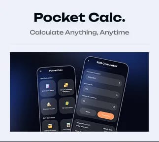 PocketCalc App Image Ad