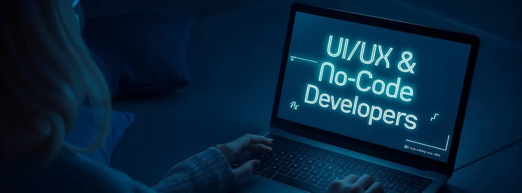 Hire UI/UX & No-Code Developers Hero Image